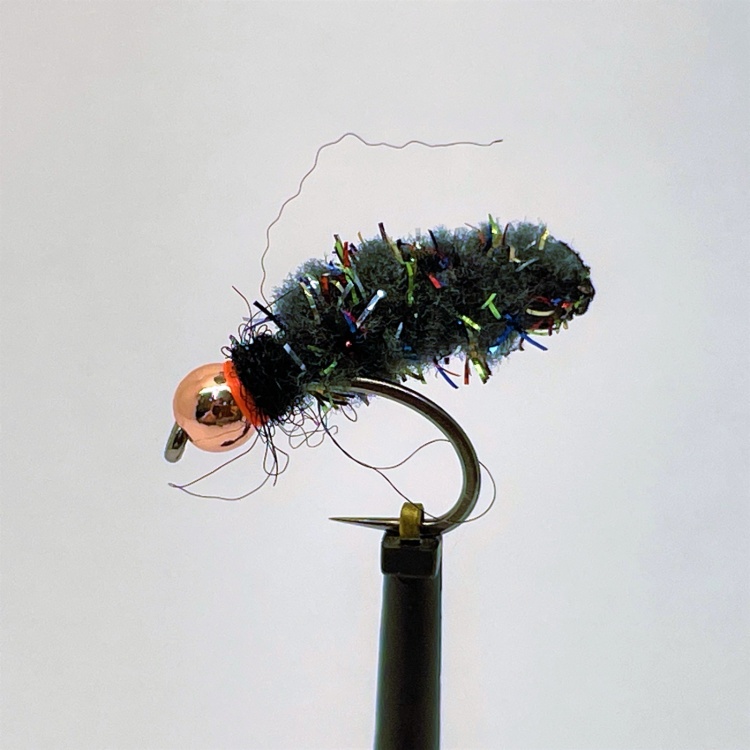 Phillippa Hake Flies Mopster Fly Copper bead Black
